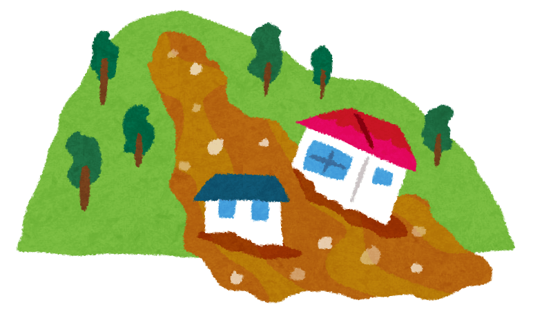 土砂災害（土砂崩れ／がけ崩れ／土石流）に対して保険は何ができるか？