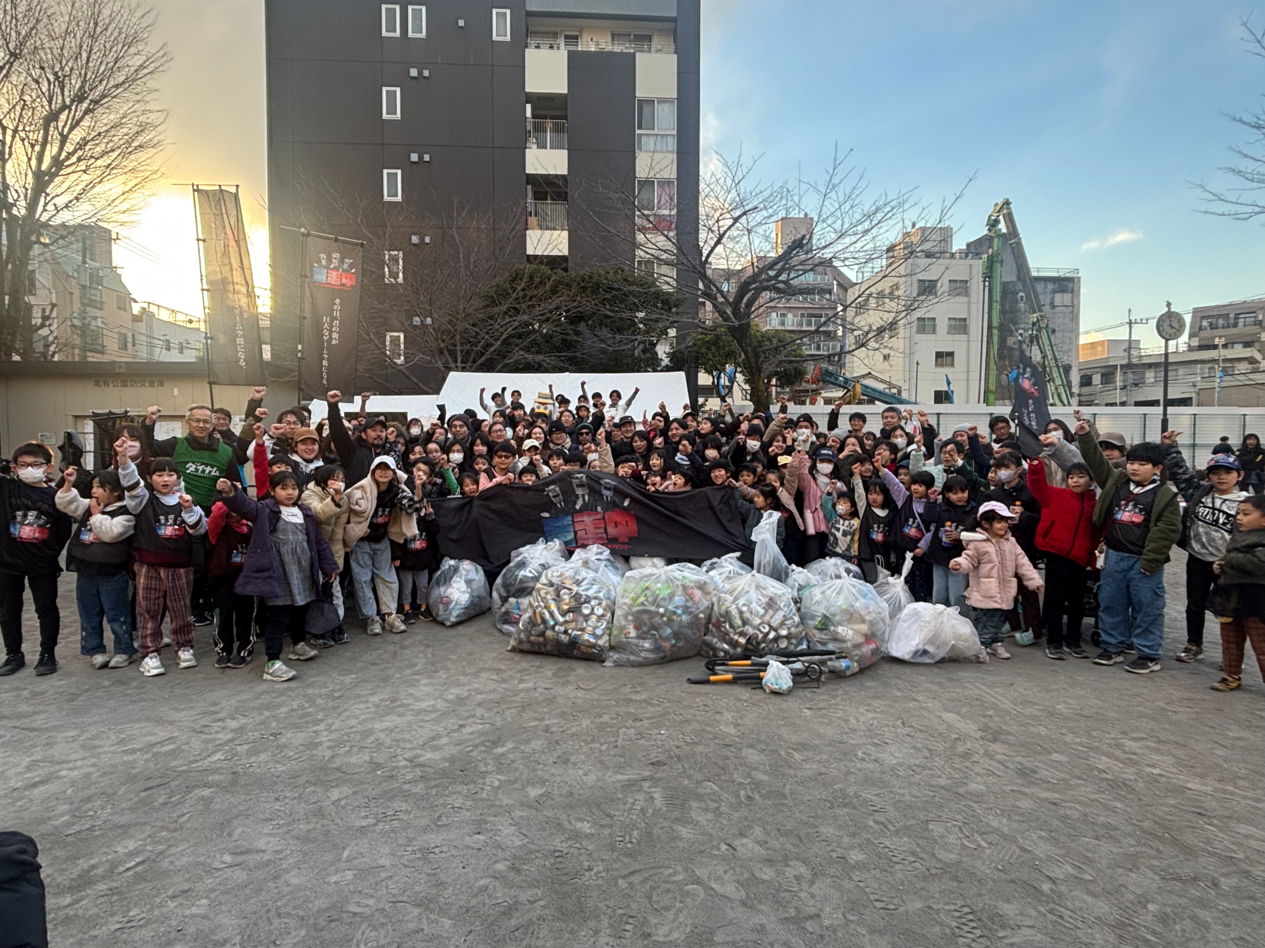 清掃中葛飾区編集合写真